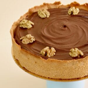 Torta zero açúcar de chocolate